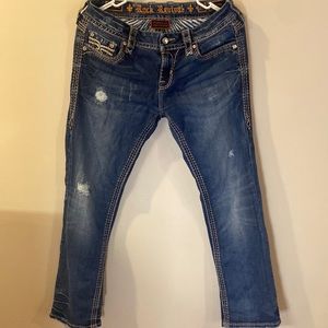 Rock Revival Size 29 Cropped Jeans
